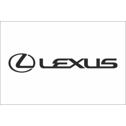 Флаг любителей Lexus (рус. Лексус). Вариант-02