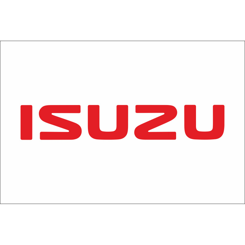 Флаг любителей Isuzu (рус. Исудзу). Вариант-01 Флаг любителей Isuzu (рус. Исудзу). Вариант-01