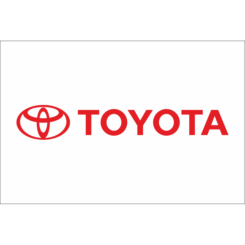 Флаг любителей TOYOTA (рус. Тойота). Вариант-02 Флаг любителей TOYOTA (рус. Тойота). Вариант-02