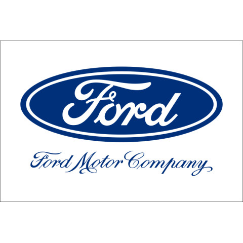 Флаг любителей Ford (рус. Форд). Вариант-02 Флаг любителей Ford (рус. Форд). Вариант-02
