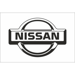 Прапор любителів Nissan (укр. Ніссан). Варіант-02