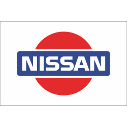 Прапор любителів Nissan (укр. Ніссан). Варіант-03