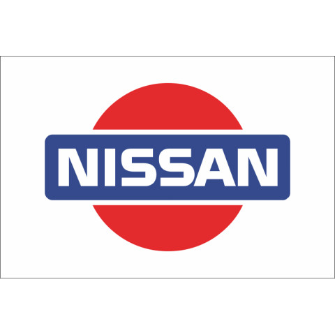 Прапор любителів Nissan (укр. Ніссан). Варіант-03