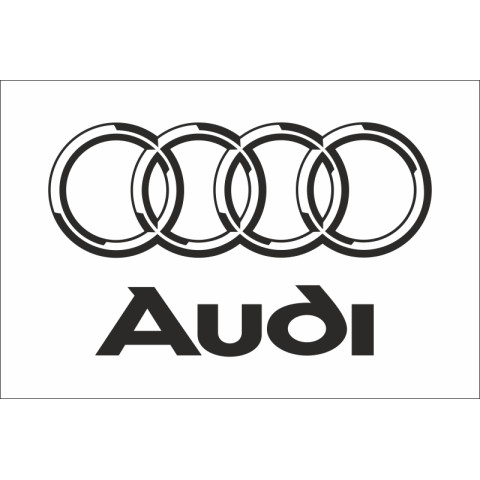 Флаг любителей Audi (рус. Ауди). Вариант-01 Флаг любителей Audi (рус. Ауди). Вариант-01