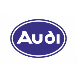 Флаг любителей Audi (рус. Ауди). Вариант-02