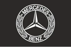 Прапор любителів Mercedes-Benz (укр. Мерседес-Бенц). Варіант-02 Прапор любителів Mercedes-Benz (укр. Мерседес-Бенц). Варіант-02
