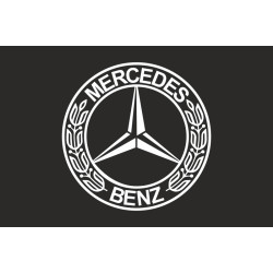 Прапор любителів Mercedes-Benz (укр. Мерседес-Бенц). Варіант-02 Прапор любителів Mercedes-Benz (укр. Мерседес-Бенц). Варіант-02
