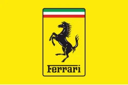 Прапор любителів Ferrari (укр. Феррарі). Варіант-02 Прапор любителів Ferrari (укр. Феррарі). Варіант-02