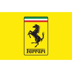 Флаг любителей Ferrari (рус. Феррари). Вариант-02 Флаг любителей Ferrari (рус. Феррари). Вариант-02