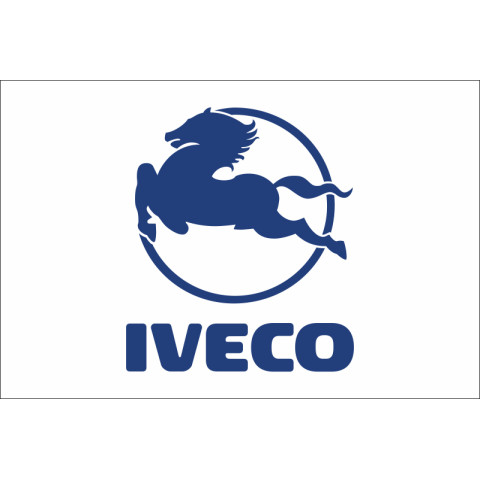 Флаг любителей Iveco (рус. Ивеко). Вариант-02 Флаг любителей Iveco (рус. Ивеко). Вариант-02