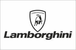 Флаг любителей Lamborghini (рус. Ламборгини). Вариант-01