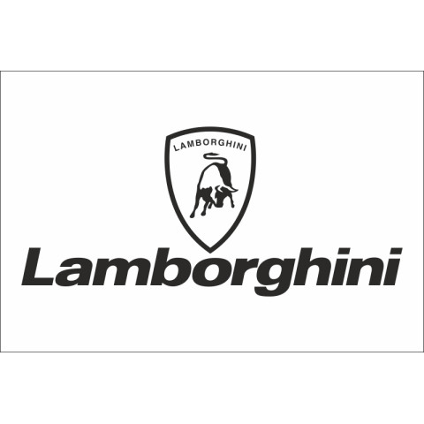 Флаг любителей Lamborghini (рус. Ламборгини). Вариант-01 Флаг любителей Lamborghini (рус. Ламборгини). Вариант-01