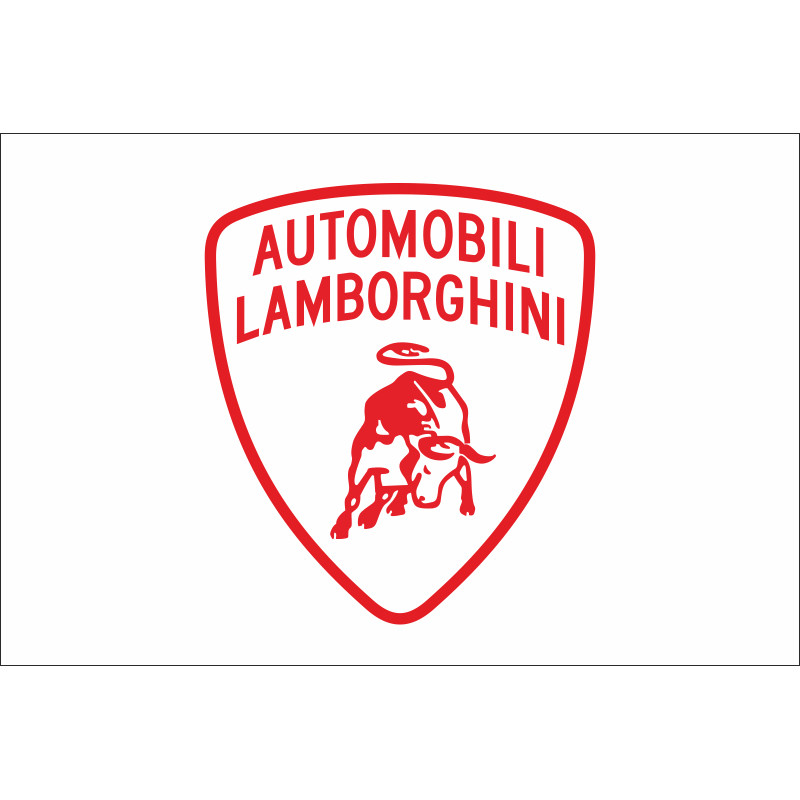 Флаг любителей Lamborghini (рус. Ламборгини). Вариант-02 Флаг любителей Lamborghini (рус. Ламборгини). Вариант-02