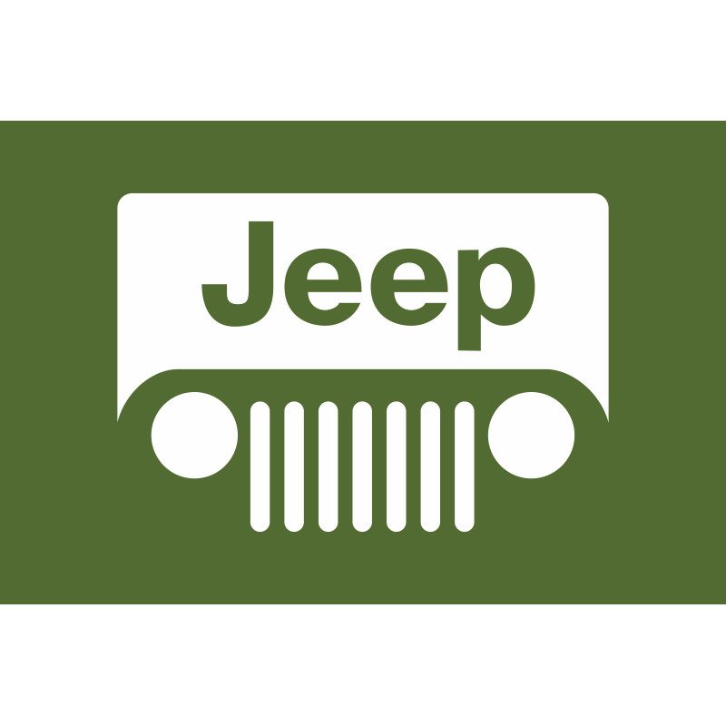Прапор любителів Jeep (укр. Джип). Варіант-02 Прапор любителів Jeep (укр. Джип). Варіант-02