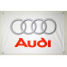 Флаг любителей Audi (рус. Ауди). Вариант-03