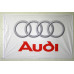 Флаг любителей Audi (рус. Ауди). Вариант-03
