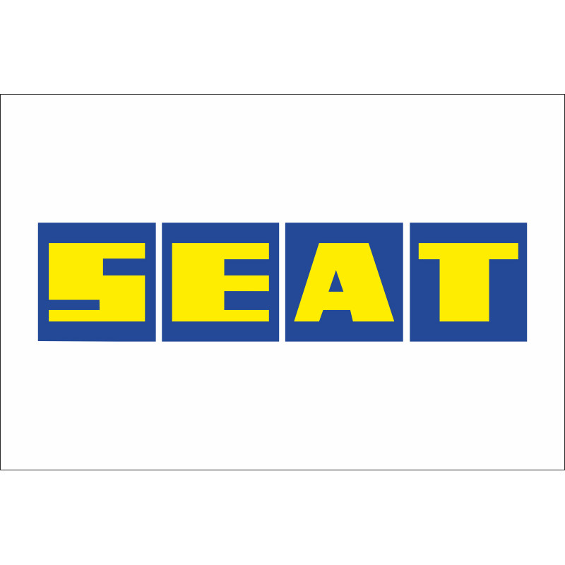 Прапор любителів SEAT (укр. Сеат). Варіант-02 Прапор любителів SEAT (укр. Сеат). Варіант-02