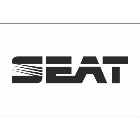 Флаг любителей SEAT (рус. Сеат). Вариант-03 Флаг любителей SEAT (рус. Сеат). Вариант-03
