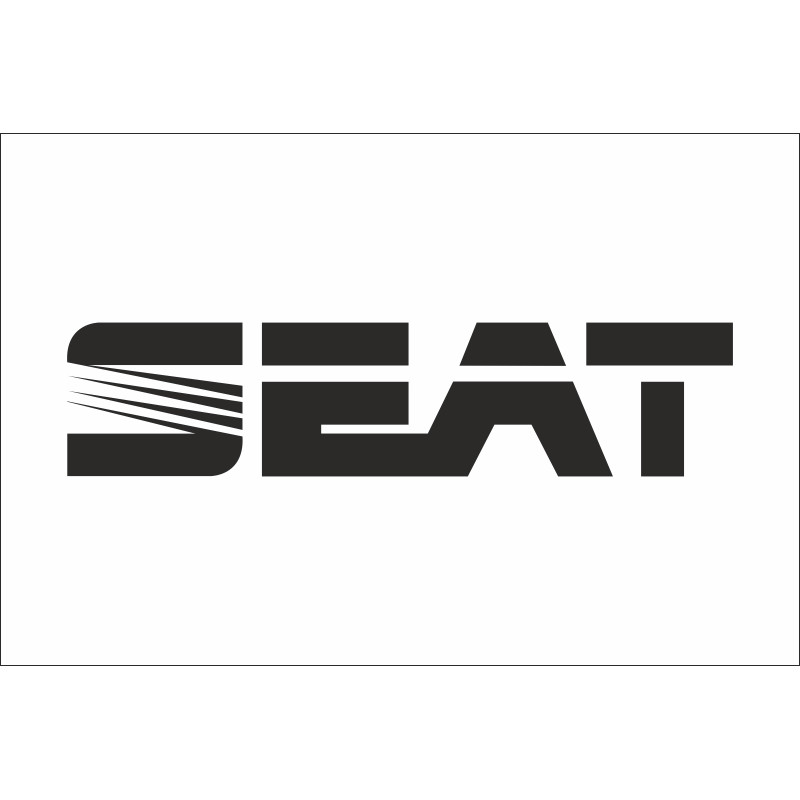 Флаг любителей SEAT (рус. Сеат). Вариант-03 Флаг любителей SEAT (рус. Сеат). Вариант-03