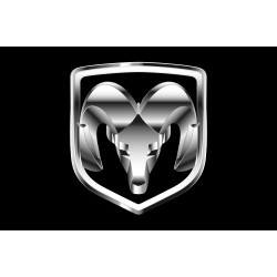 Флаг любителей Dodge (рус. Додж). Вариант-02