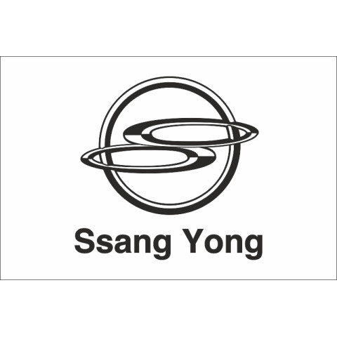 Прапор любителів SsangYong (укр. СангЙонг). Варіант-02 Прапор любителів SsangYong (укр. СангЙонг). Варіант-02