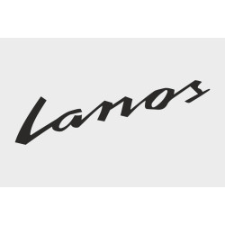 Флаг любителей Daewoo Lanos (рус. Део Ланос). Вариант-01