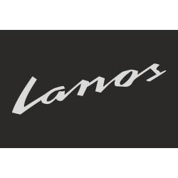 Флаг любителей Daewoo Lanos (рус. Део Ланос). Вариант-02