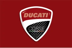 Прапор любителів Ducati (укр. Дукаті). Варіант-01 Прапор любителів Ducati (укр. Дукаті). Варіант-01