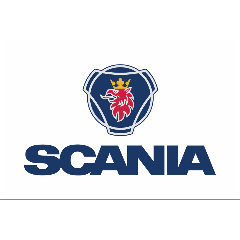 Прапор любителів Scania (укр. Сканія). Варіант-02 Прапор любителів Scania (укр. Сканія). Варіант-02