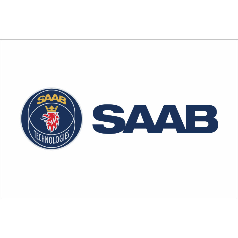 Прапор любителів SAAB (укр. СААБ). Варіант-02 Прапор любителів SAAB (укр. СААБ). Варіант-02