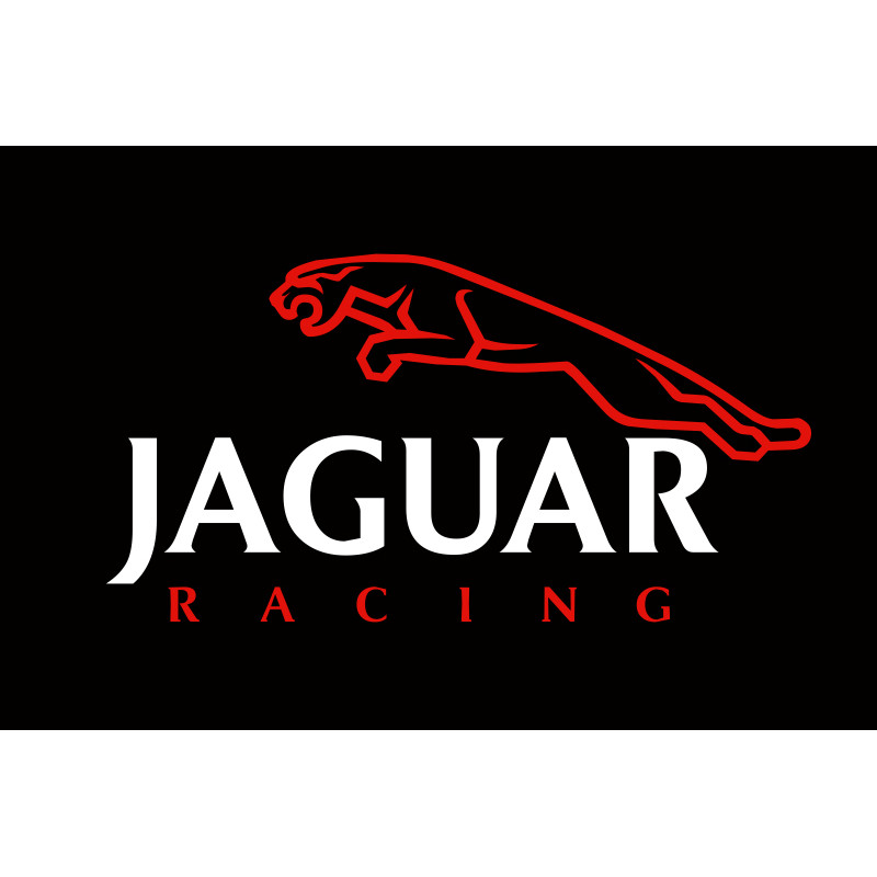 Флаг любителей Jaguar (рус. Ягуар). Вариант-01 Флаг любителей Jaguar (рус. Ягуар). Вариант-01