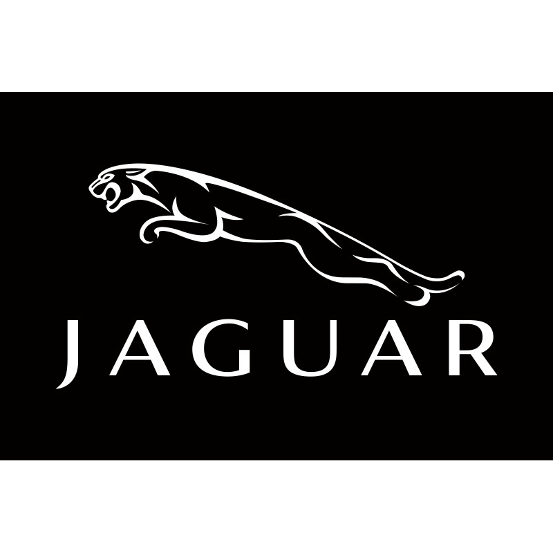 Флаг любителей Jaguar (рус. Ягуар). Вариант-02 Флаг любителей Jaguar (рус. Ягуар). Вариант-02