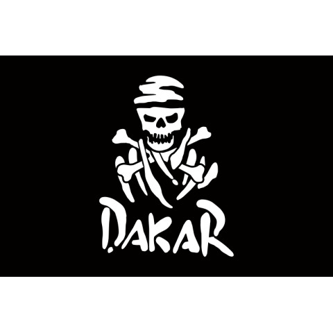 Прапор любителів Dakar Rally (укр. ралі-марафон «Дакар»). Варіант-02
