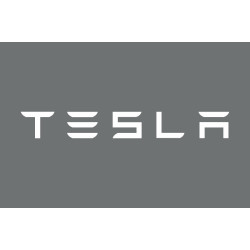 Флаг любителей Tesla (рус. Тесла). Вариант-04