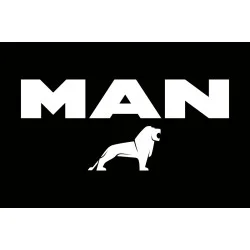 Флаг любителей MAN (рус. МАН). Вариант-01 Флаг любителей MAN (рус. МАН). Вариант-01