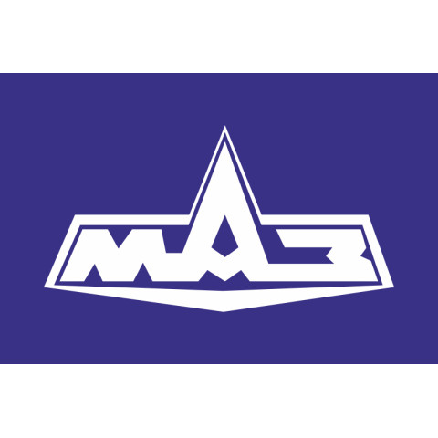 Флаг любителей MAZ (рус. МАЗ). Вариант-01