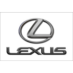 Флаг любителей Lexus (рус. Лексус). Вариант-03