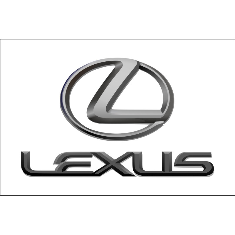 Флаг любителей Lexus (рус. Лексус). Вариант-03 Флаг любителей Lexus (рус. Лексус). Вариант-03