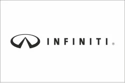 Флаг любителей Infiniti (рус. Инфинити). Вариант-02