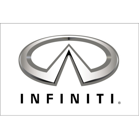 Флаг любителей Infiniti (рус. Инфинити). Вариант-03