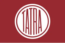 Флаг любителей Tatra (рус. Татра). Вариант-02 Флаг любителей Tatra (рус. Татра). Вариант-02