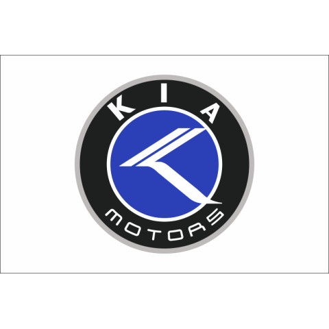 Флаг любителей Kia Motors (рус. Киа Моторс). Вариант-02 Флаг любителей Kia Motors (рус. Киа Моторс). Вариант-02