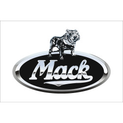 Флаг любителей Mack Trucks (рус. Мак Тракс). Вариант-01
