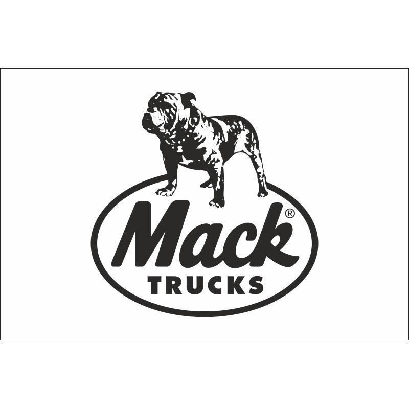 Флаг любителей Mack Trucks (рус. Мак Тракс). Вариант-02 Флаг любителей Mack Trucks (рус. Мак Тракс). Вариант-02