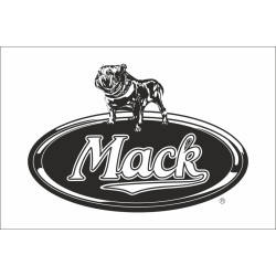 Флаг любителей Mack Trucks (рус. Мак Тракс). Вариант-03