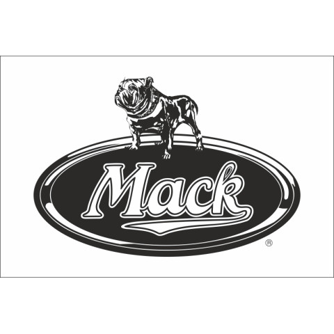 Флаг любителей Mack Trucks (рус. Мак Тракс). Вариант-03 Флаг любителей Mack Trucks (рус. Мак Тракс). Вариант-03