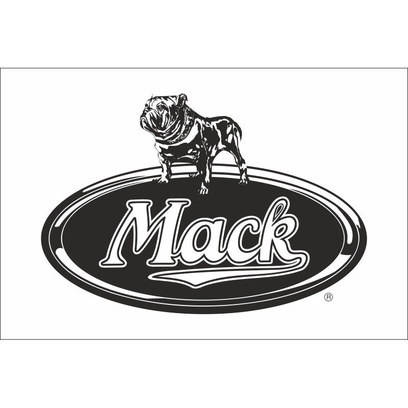 Флаг любителей Mack Trucks (рус. Мак Тракс). Вариант-03 Флаг любителей Mack Trucks (рус. Мак Тракс). Вариант-03