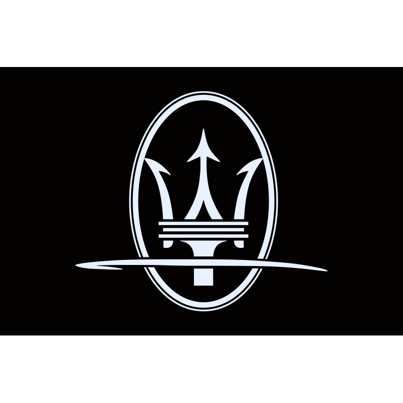 Флаг любителей Maserati (рус. Мазерати). Вариант-03 Флаг любителей Maserati (рус. Мазерати). Вариант-03