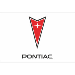 Флаг любителей Pontiac (рус. Понтиак). Вариант-01