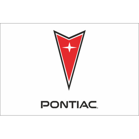 Флаг любителей Pontiac (рус. Понтиак). Вариант-01 Флаг любителей Pontiac (рус. Понтиак). Вариант-01